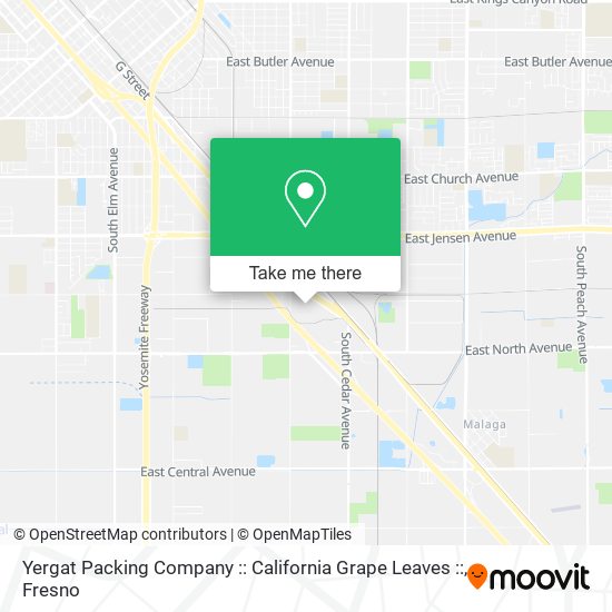 Yergat Packing Company :: California Grape Leaves :: map