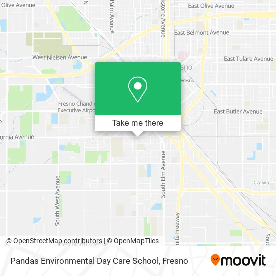Pandas Environmental Day Care School map