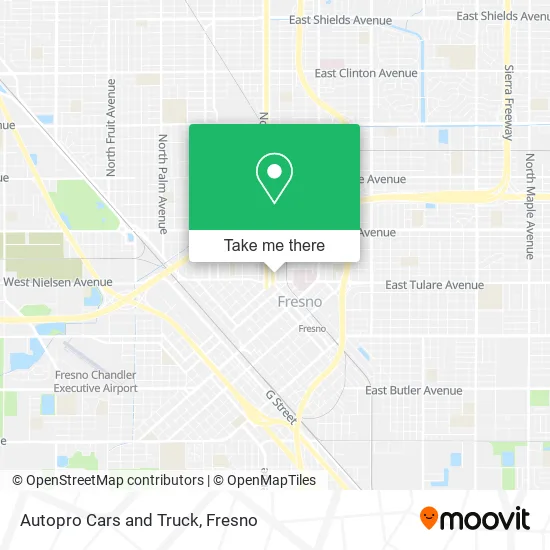 Mapa de Autopro Cars and Truck