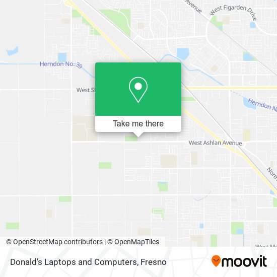 Donald's Laptops and Computers map