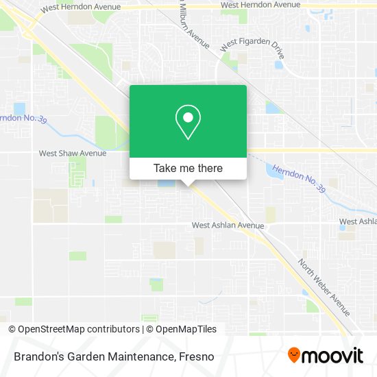 Brandon's Garden Maintenance map