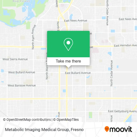 Metabolic Imaging Medical Group map