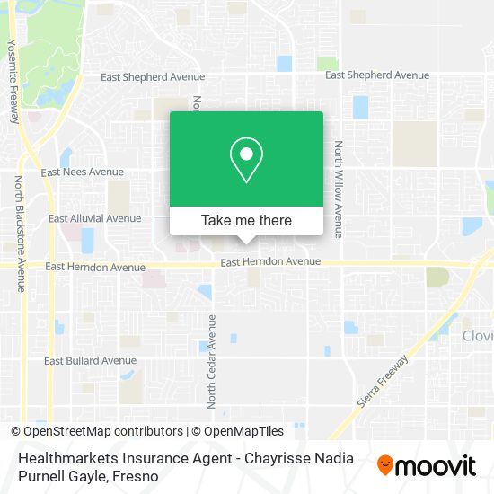 Healthmarkets Insurance Agent - Chayrisse Nadia Purnell Gayle map