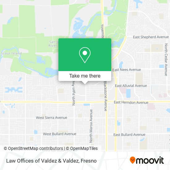 Law Offices of Valdez & Valdez map