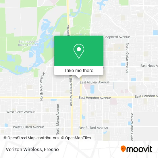 Verizon Wireless map