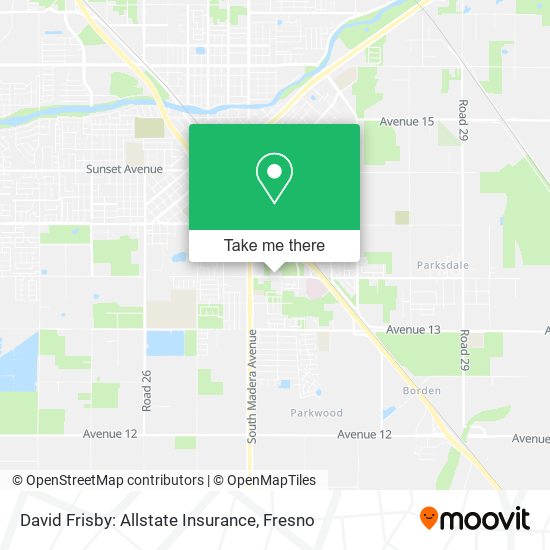 David Frisby: Allstate Insurance map