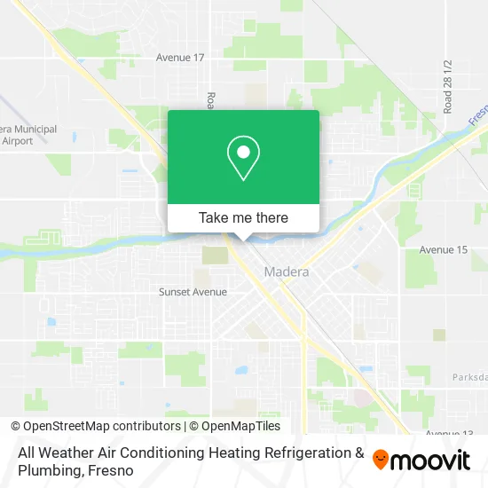 All Weather Air Conditioning Heating Refrigeration & Plumbing map