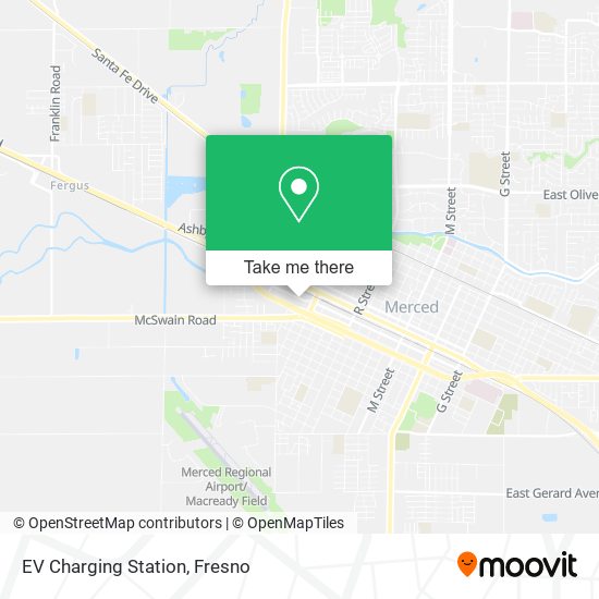 EV Charging Station map