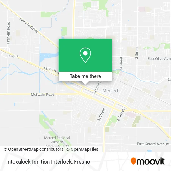 Intoxalock Ignition Interlock map