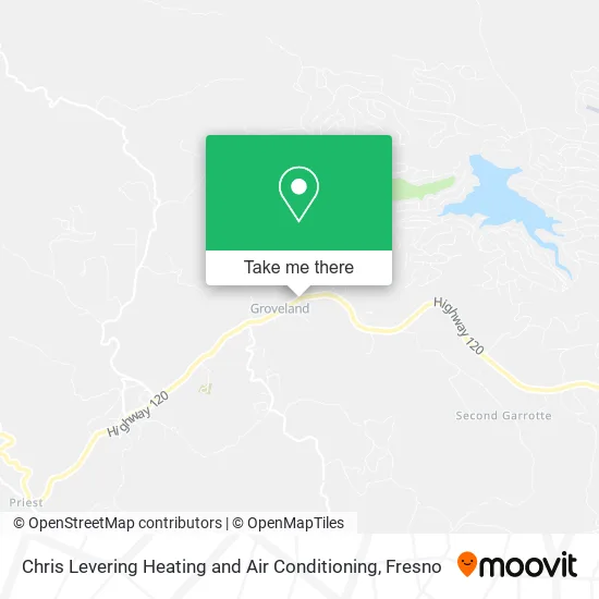 Chris Levering Heating and Air Conditioning map
