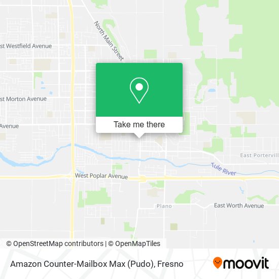 Amazon Counter-Mailbox Max (Pudo) map