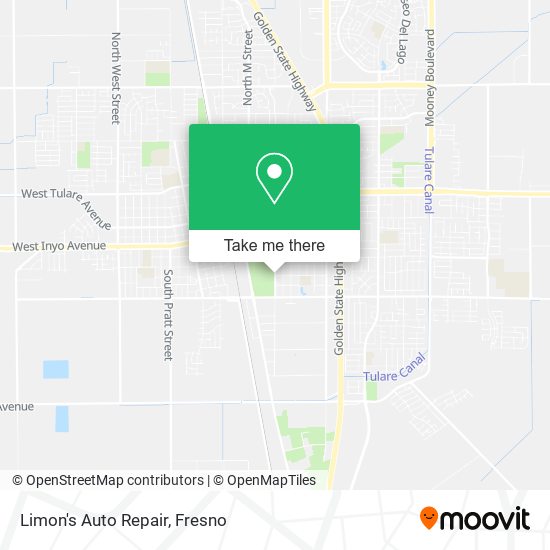 Limon's Auto Repair map