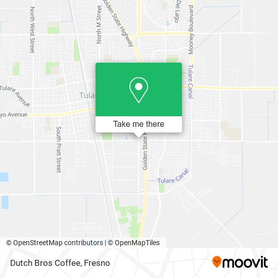 Dutch Bros Coffee map