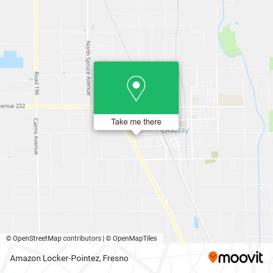 Mapa de Amazon Locker-Pointez