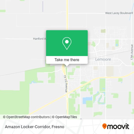 Amazon Locker-Corridor map