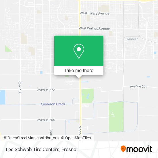 Les Schwab Tire Centers map