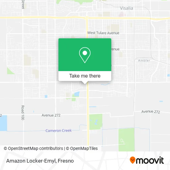 Amazon Locker-Emyl map