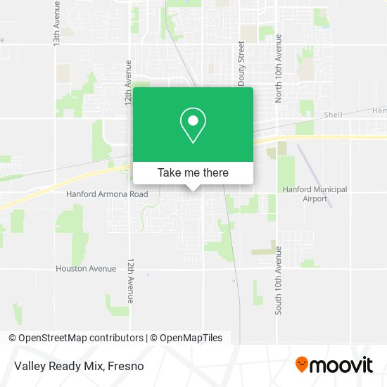 Valley Ready Mix map