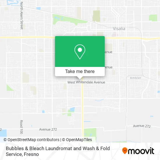 Bubbles & Bleach Laundromat and Wash & Fold Service map