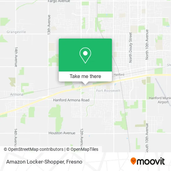 Amazon Locker-Shopper map