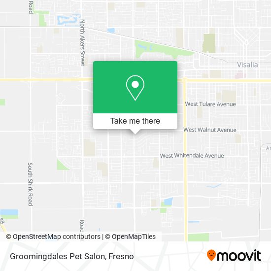 Groomingdales Pet Salon map
