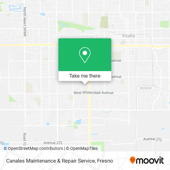 Canales Maintenance & Repair Service map