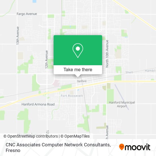 CNC Associates Computer Network Consultants map