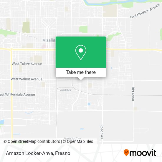 Amazon Locker-Ahva map