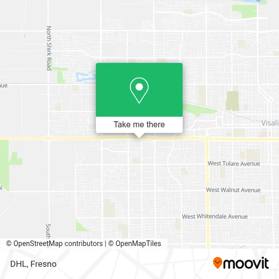 DHL map