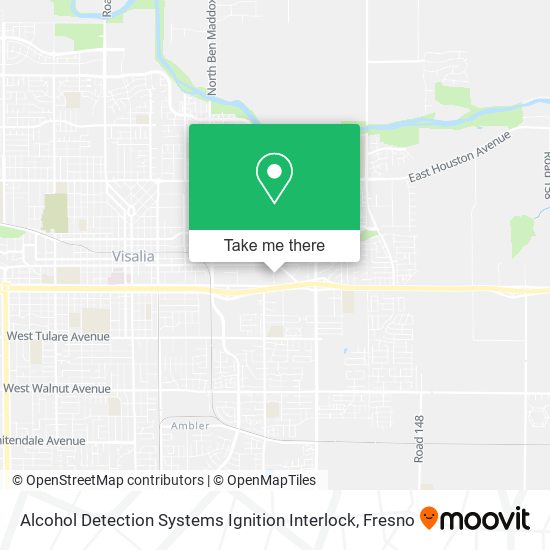 Mapa de Alcohol Detection Systems Ignition Interlock