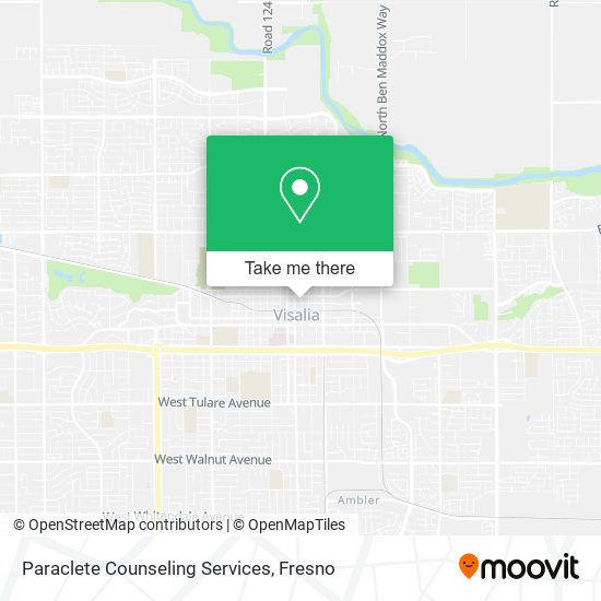 Paraclete Counseling Services map