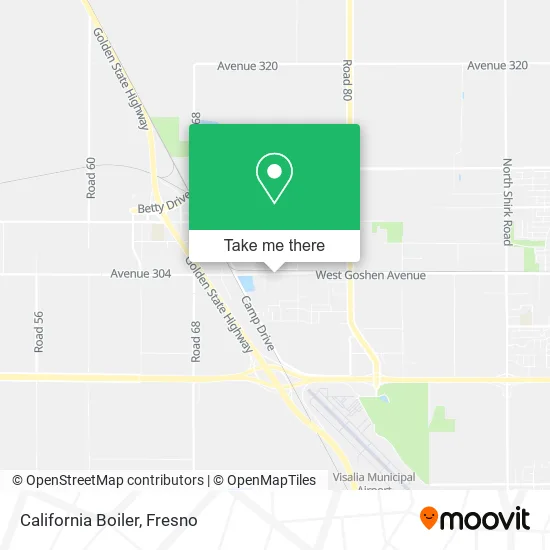 Mapa de California Boiler