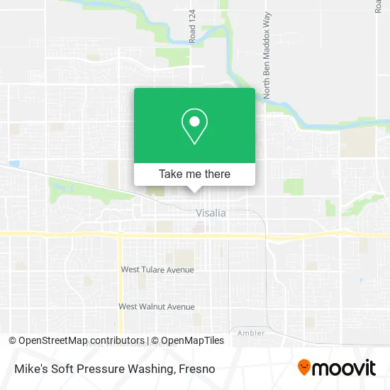 Mike's Soft Pressure Washing map
