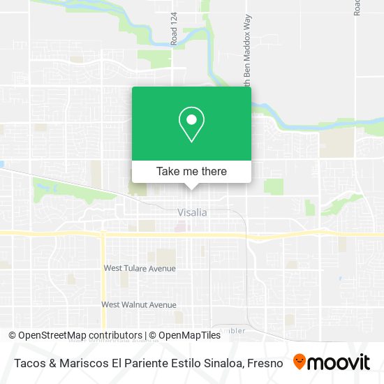 Tacos & Mariscos El Pariente Estilo Sinaloa map
