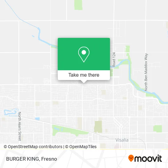 BURGER KING map
