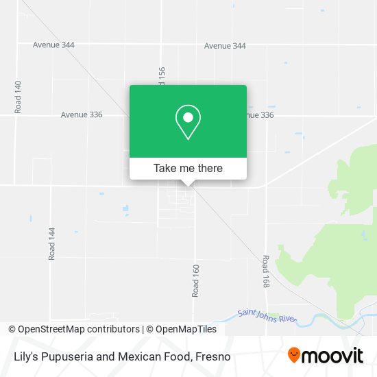 Mapa de Lily's Pupuseria and Mexican Food