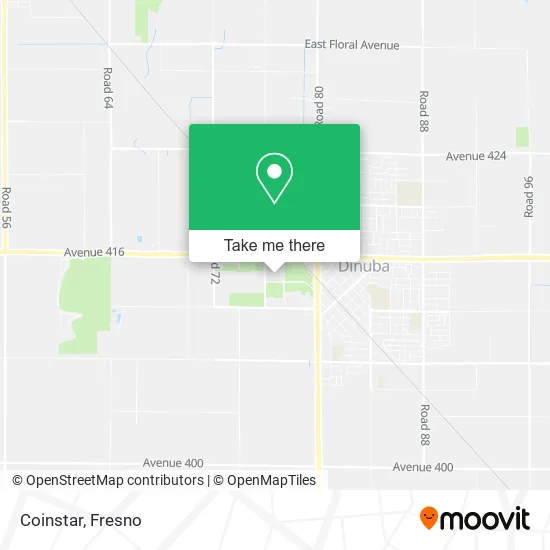 Coinstar map