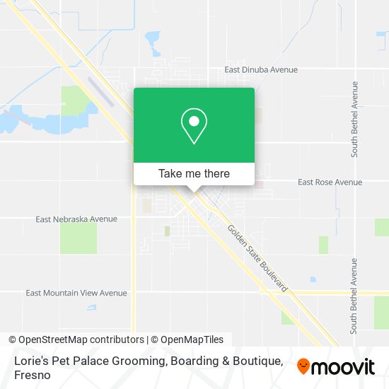 Lorie's Pet Palace Grooming, Boarding & Boutique map