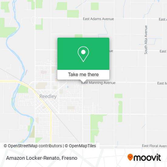 Amazon Locker-Renato map