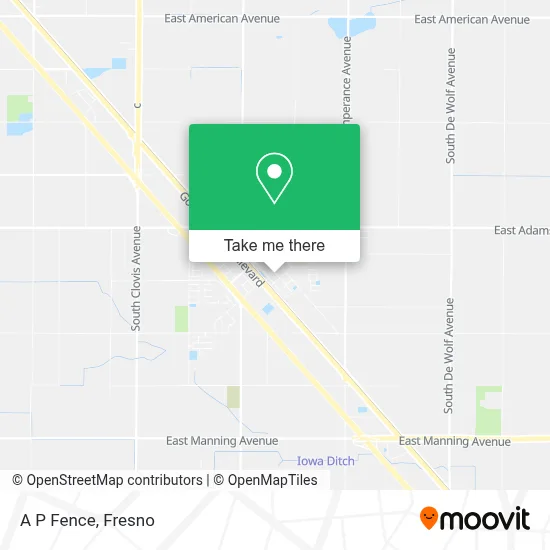 A P Fence map