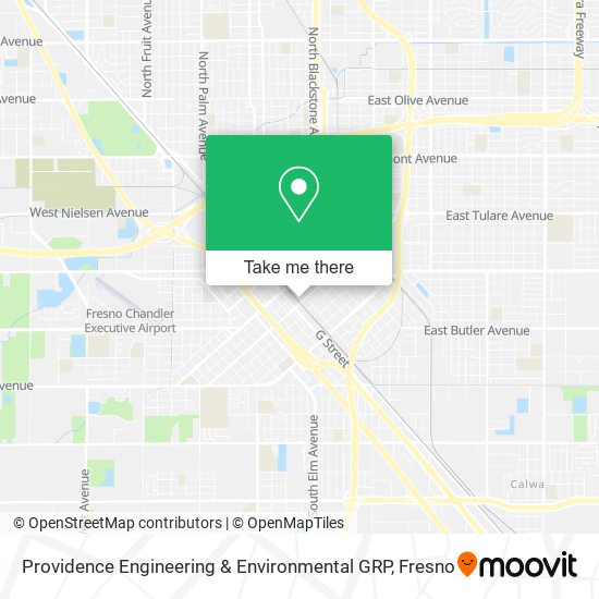 Mapa de Providence Engineering & Environmental GRP