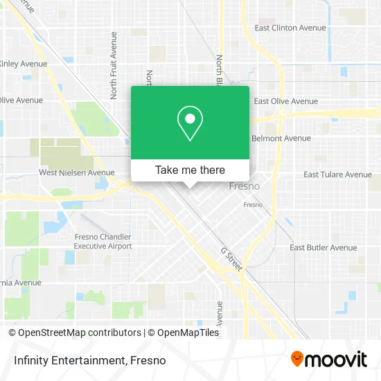 Infinity Entertainment map