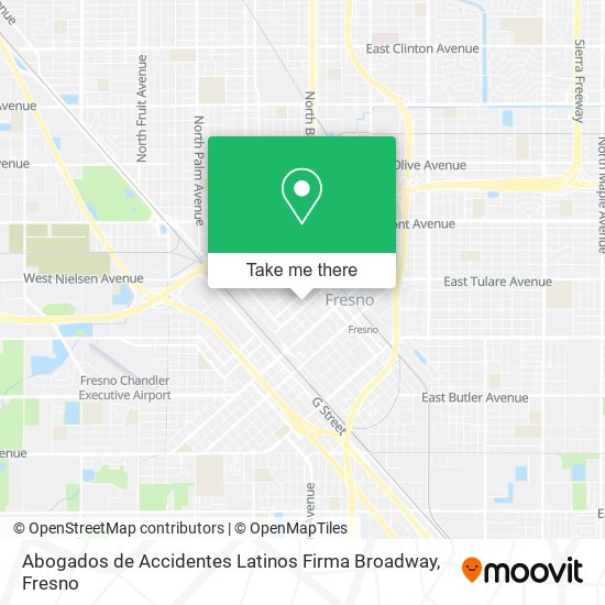 Abogados de Accidentes Latinos Firma Broadway map