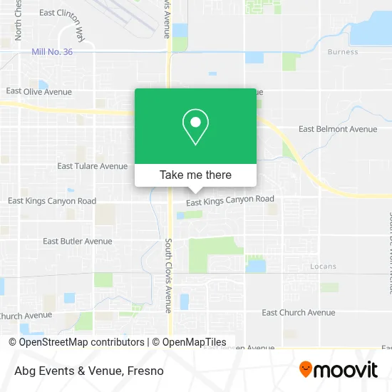 Abg Events & Venue map