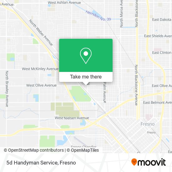 Mapa de 5d Handyman Service