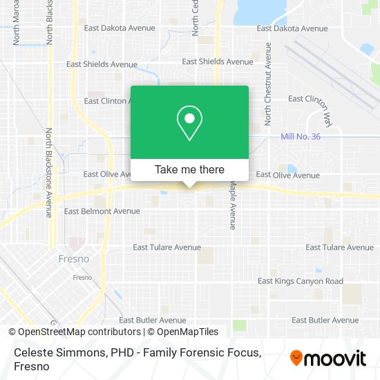 Celeste Simmons, PHD - Family Forensic Focus map