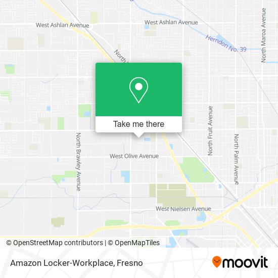 Amazon Locker-Workplace map