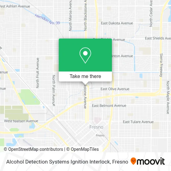 Alcohol Detection Systems Ignition Interlock map