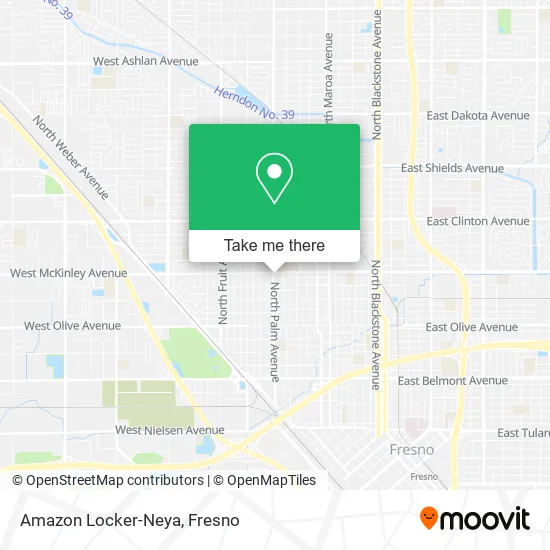 Amazon Locker-Neya map