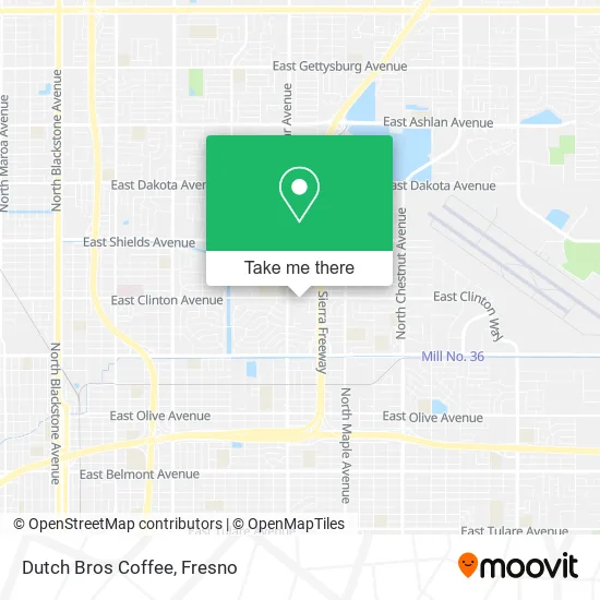 Mapa de Dutch Bros Coffee
